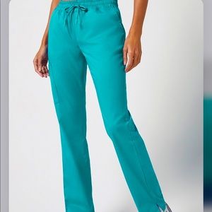 JAANUU straight leg 4 pocket scrub pants